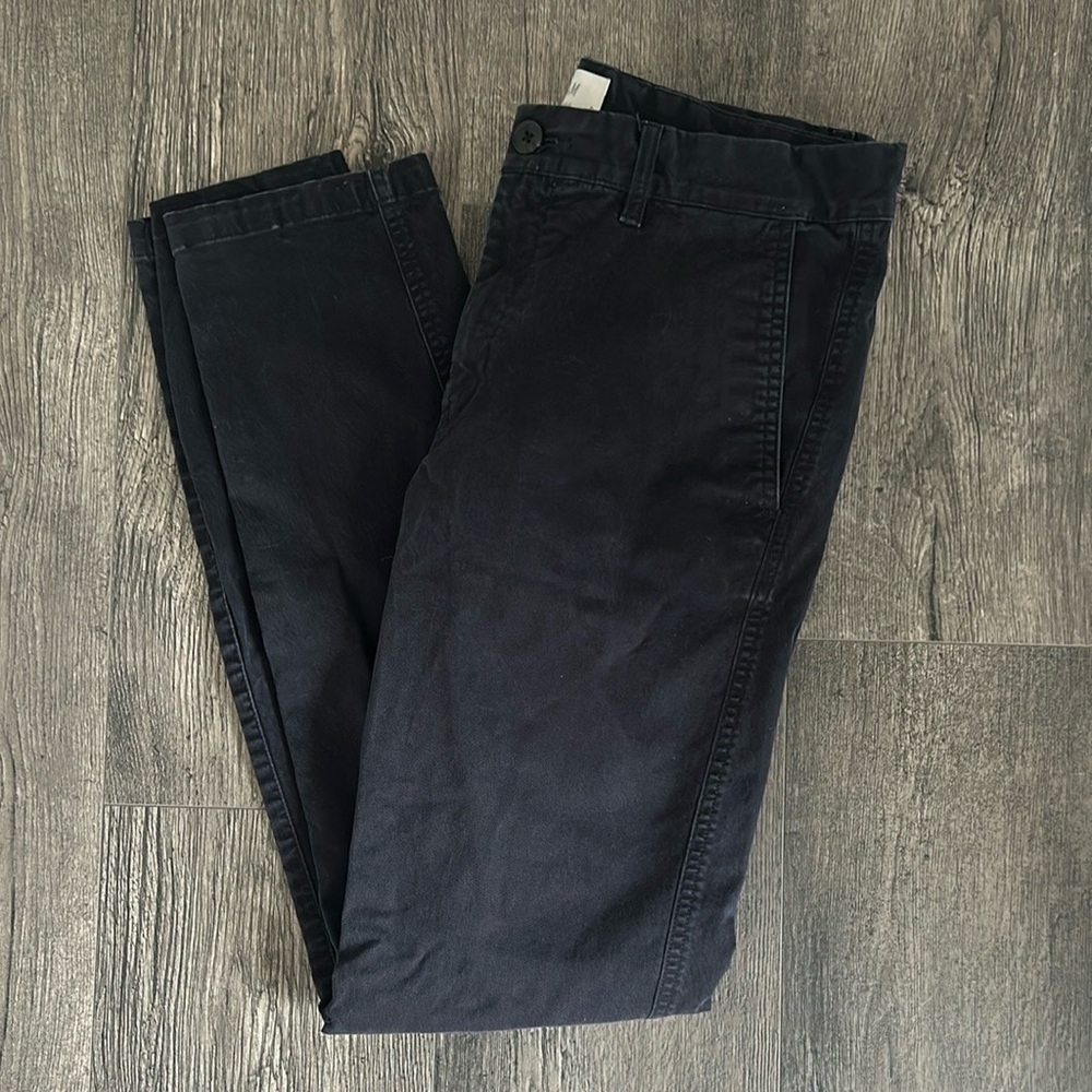 H&M Navy Blue L.O.G.G. Chino Pants